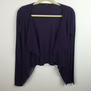 The Limited - Waterfall Ruffle Cardigan Sweater
